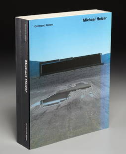 BOOKS: Michael Heizer by Germano Celant 1997: BOOKS: Michael Heizer by Germano Celant 1997, Germano Celant. Michael Heizer. Fondazione Prada, Milan. 1997. Softcover. 9.5"w x 12"h. 552 pages, color photos throughout. Text in English. Provenance: E