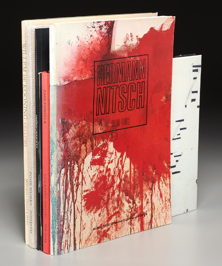 BOOKS: (6) Artist Catalogs Nitsch, Kapoor (1 of 9)
