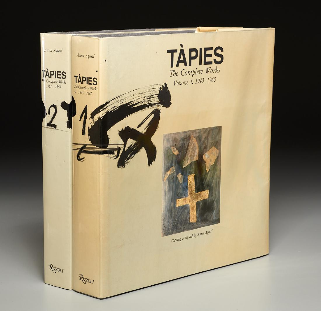 BOOKS: (2) Tapies The Complete Works Vols 1 & 2 (1 of 9)
