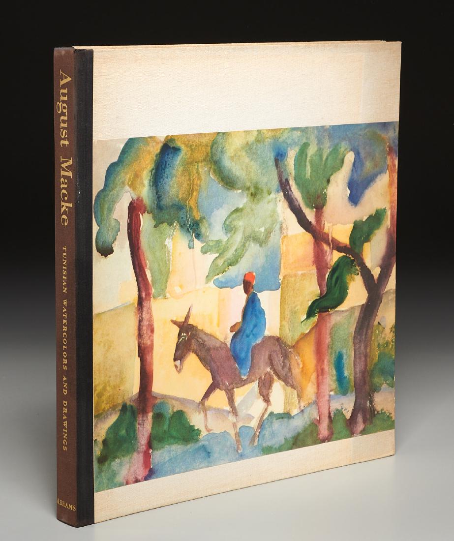 BOOKS: [Klee] August Macke Tunisian Watercolors: BOOKS: [Klee] August Macke Tunisian Watercolors, August Macke Tunisian Watercolors and Drawings, with writings by Gunter Busch, Walter Holzhausen, and Paul Klee. Harry N. Abrams, New York. 1959. Hardc