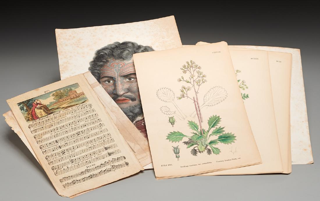 Group (55) chromolithograhs & engravings (1 of 6)