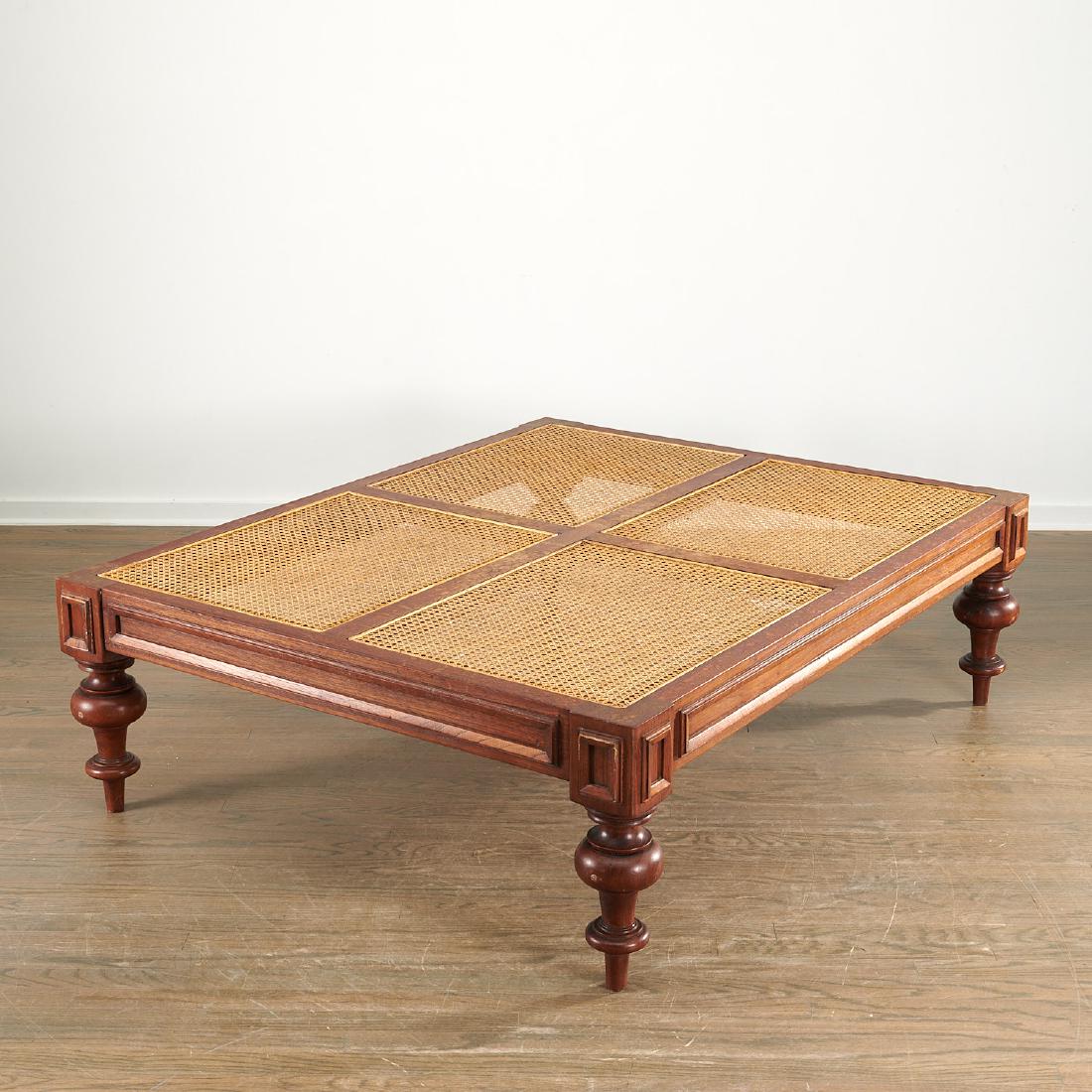 Large Anglo-colonial ottoman/bed (1 of 7)