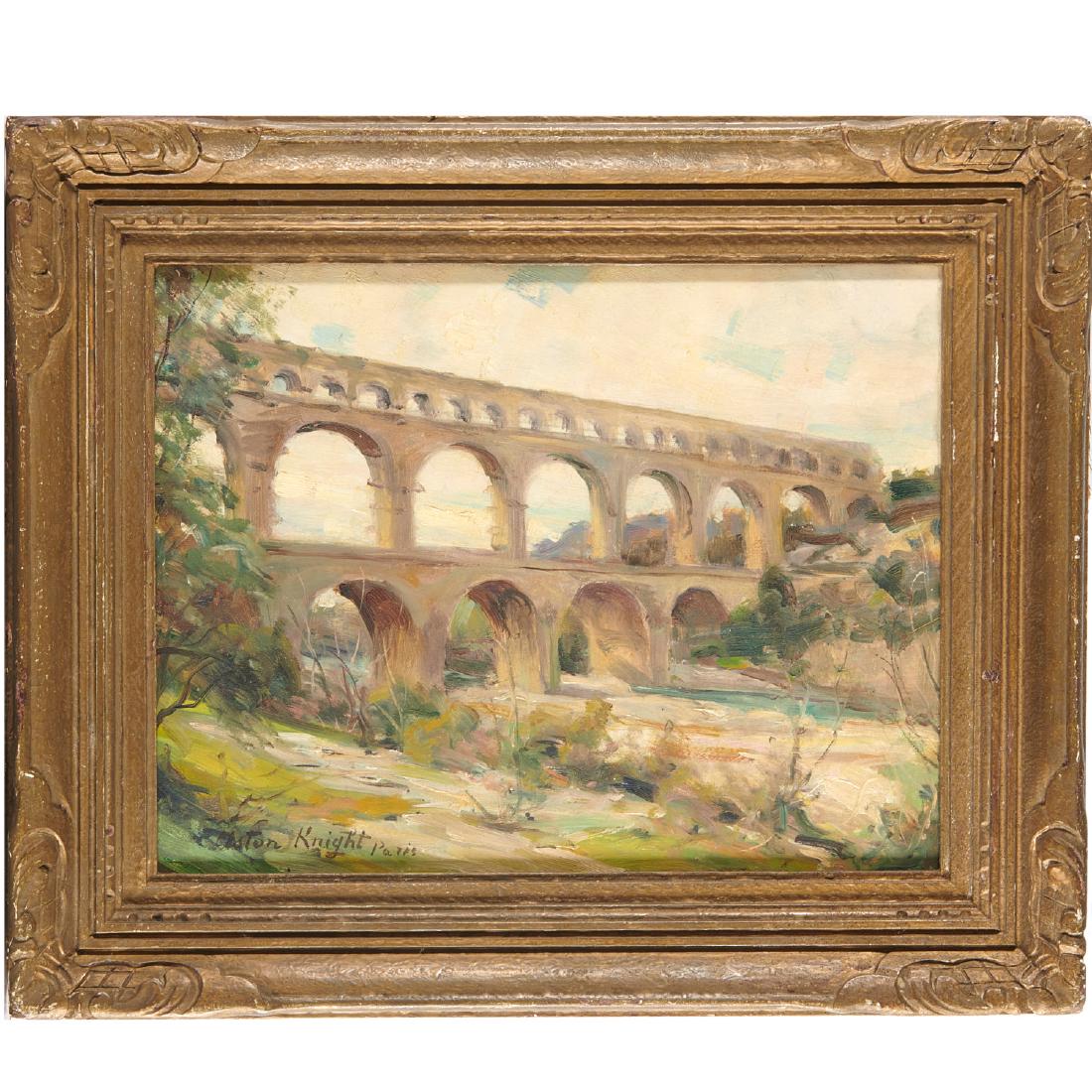Louis Aston Knight, "Le Pont du Gard", c. 1930 (1 of 7)