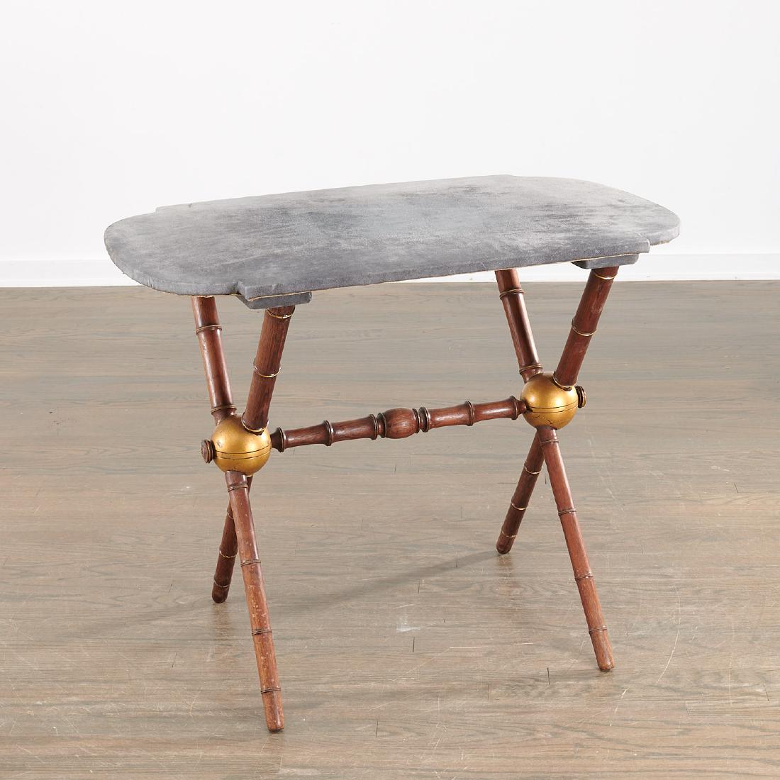 Aesthetic Movement parcel gilt table (1 of 5)