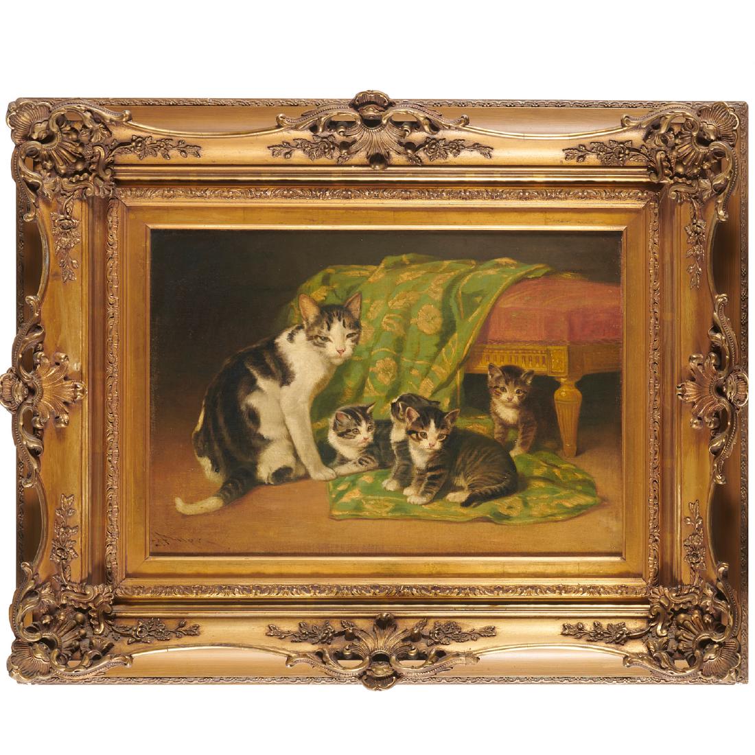 John Henry Dolph, Still Life with Kittens (1 of 7)
