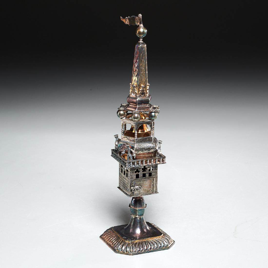 Continental silver Besamim spice box (1 of 5)