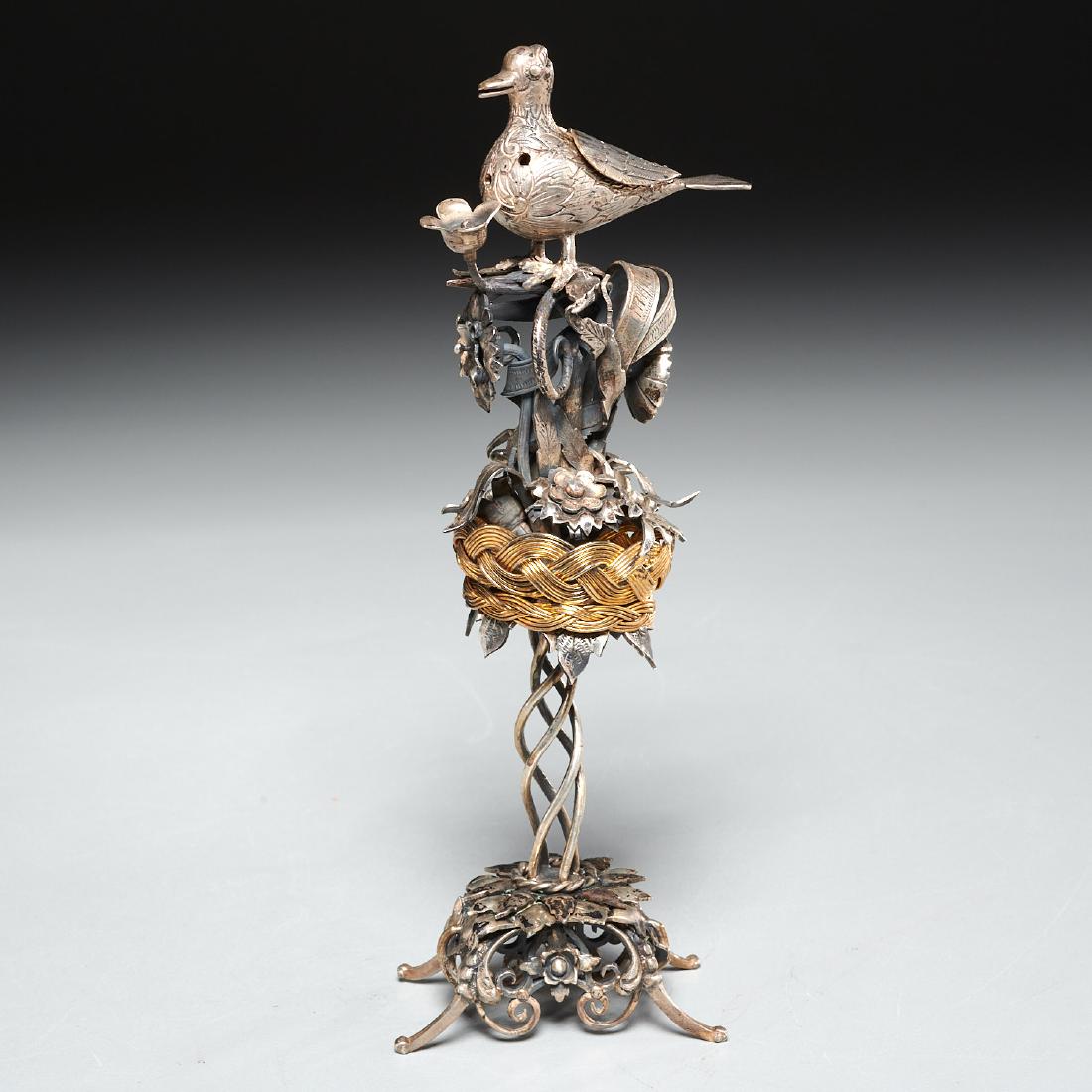 Continental silver Besamim spice box (1 of 6)