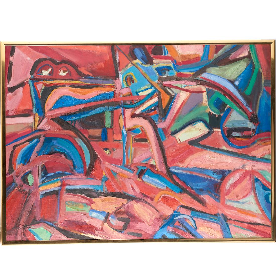 Otto Nebel (attrib.), Untitled Abstract (1 of 9)