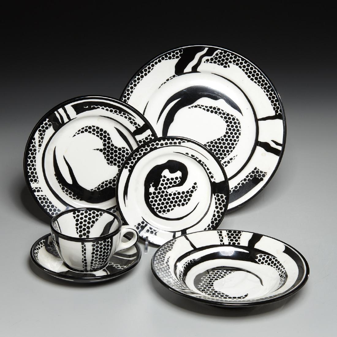 Roy Lichtenstein dinnerware place setting (1 of 8)