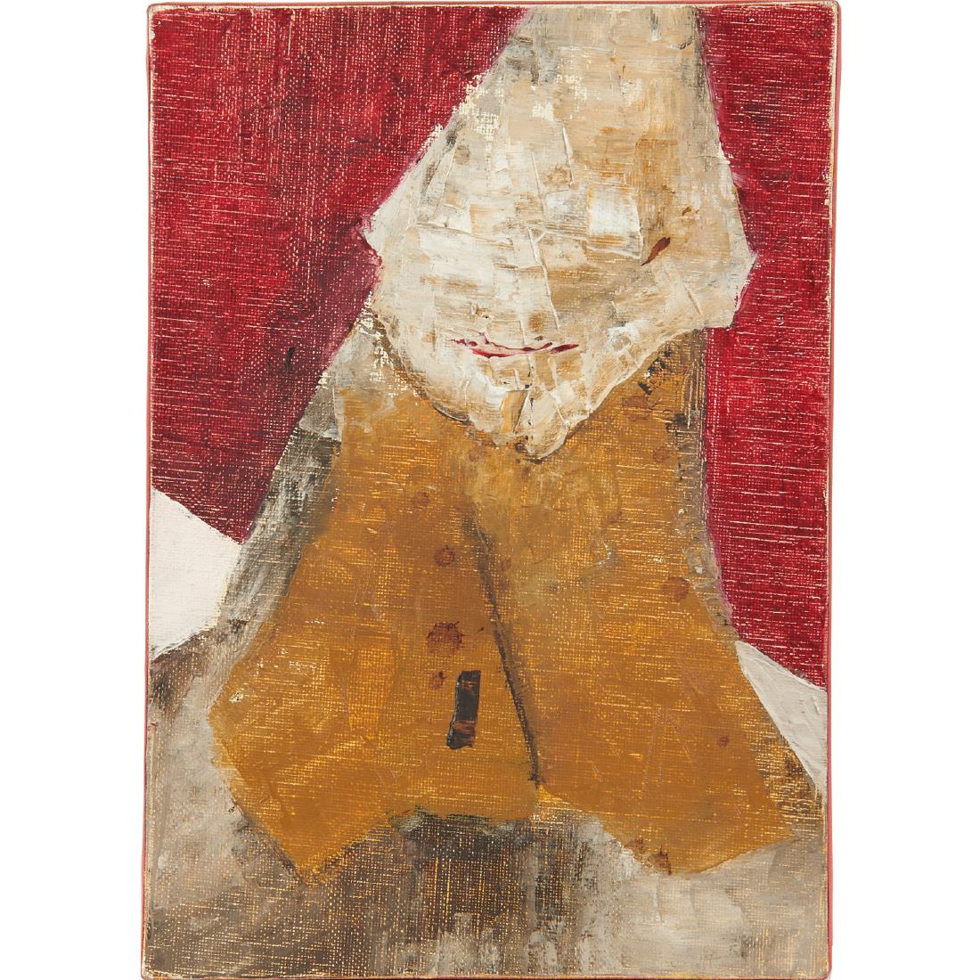 Abstract Expressionist School, Red and Gold (1 of 5)