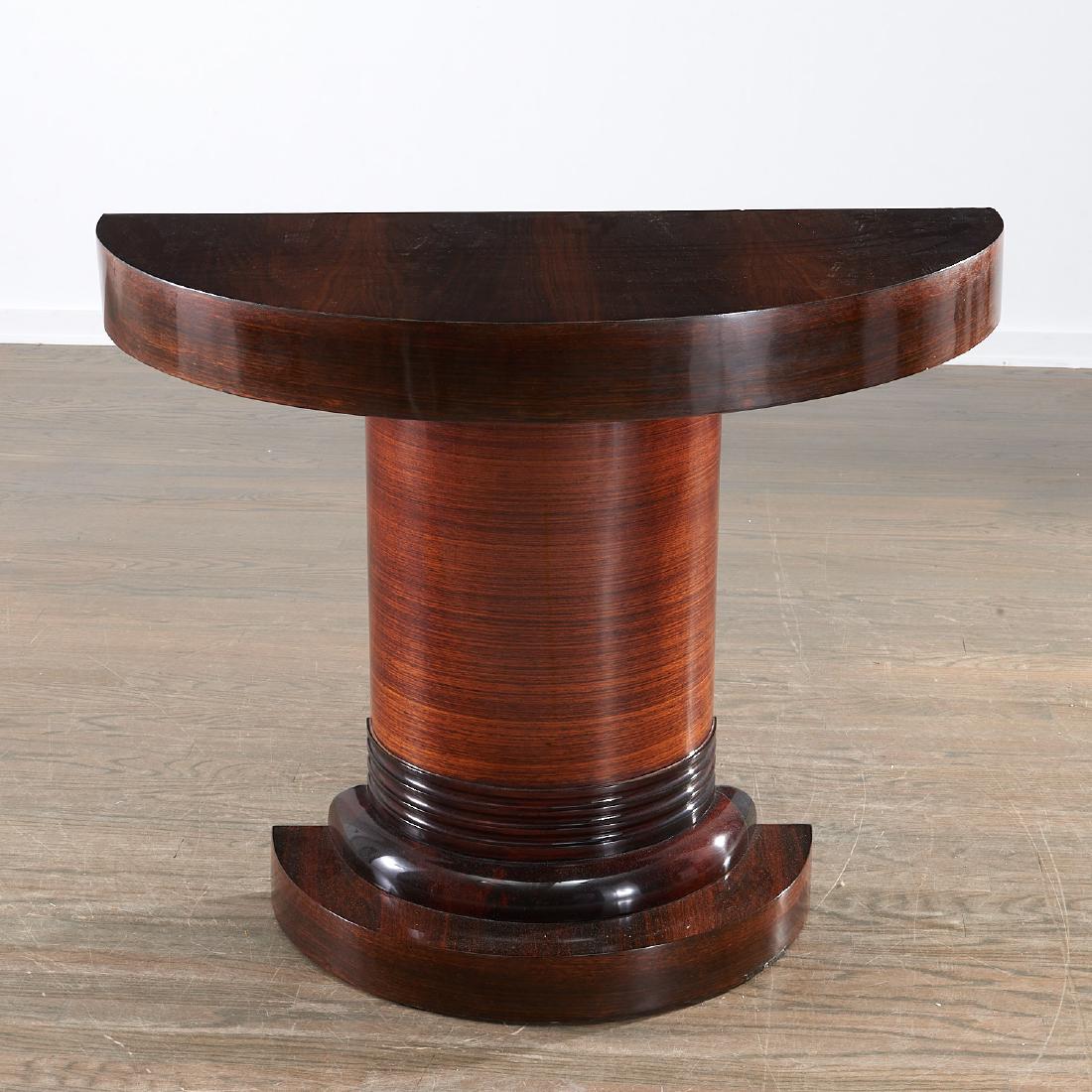 French Art Deco demi-lune console (1 of 7)