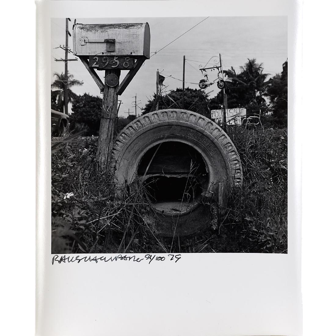 Robert Rauschenberg, Mailbox and Tire, 1979 (1 of 6)