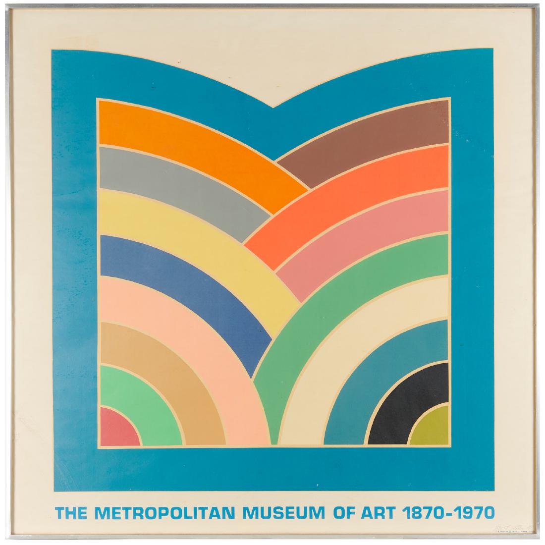Frank Stella, signed Metropolitan Museum poster (1 of 8)