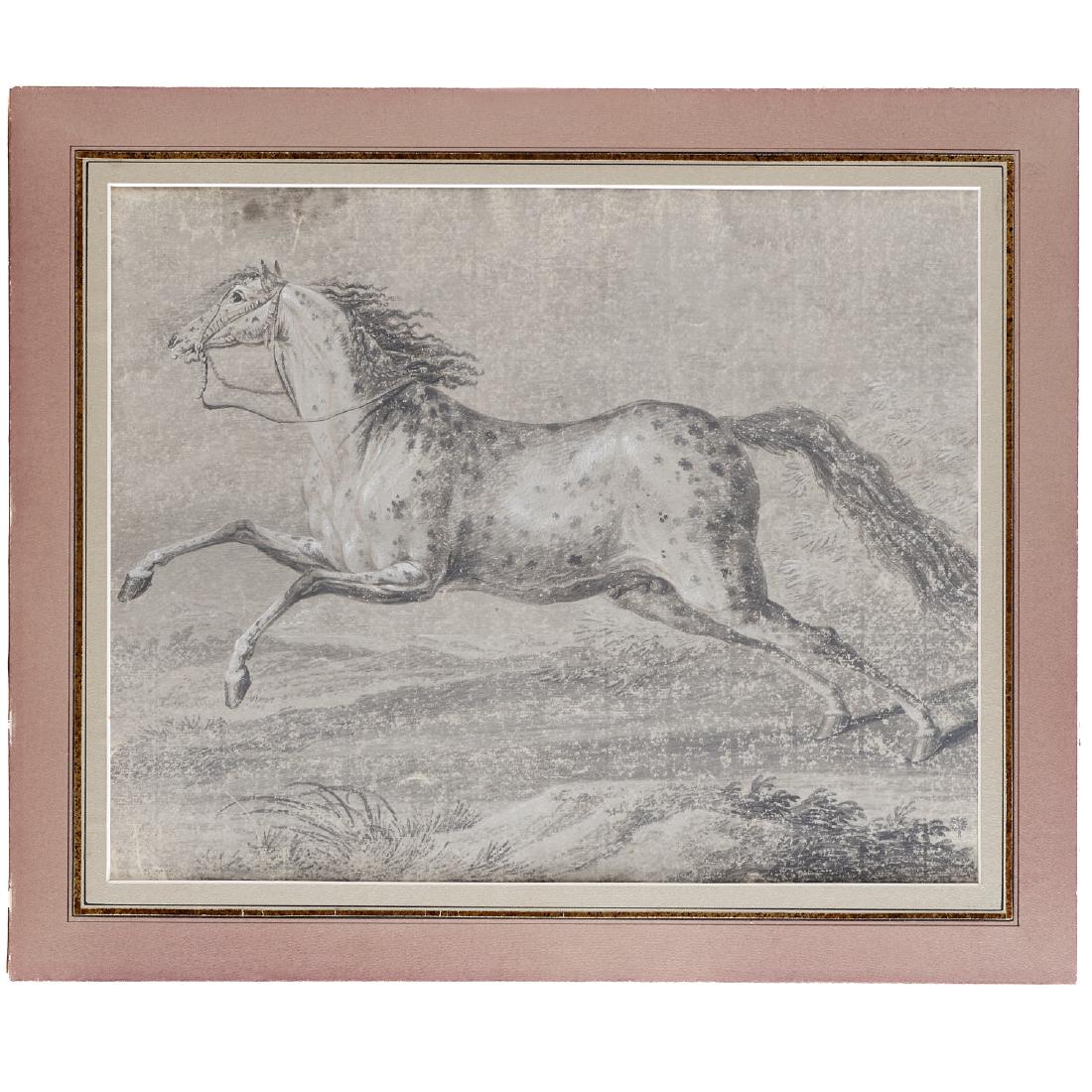 Continental School, Bucking Stallion, 18th c. (1 of 7)