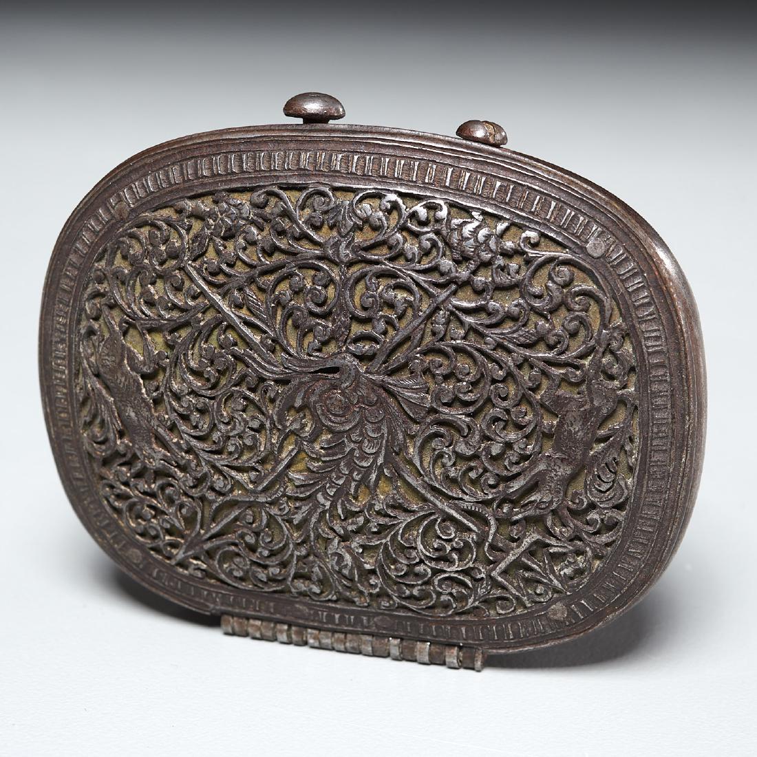Early European iron filigree box (1 of 7)