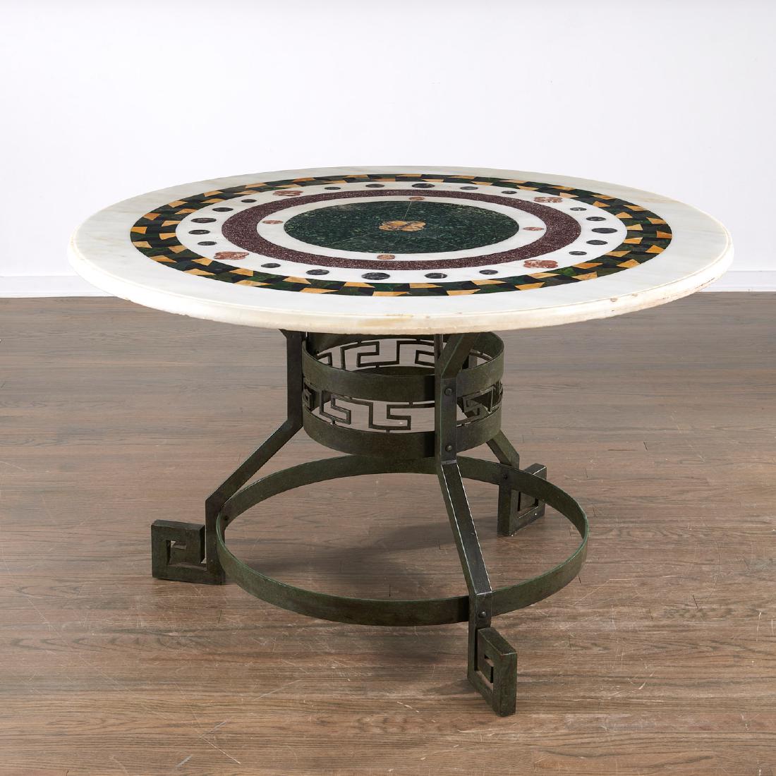 Italian Neoclassic Pietra Dura center table (1 of 9)