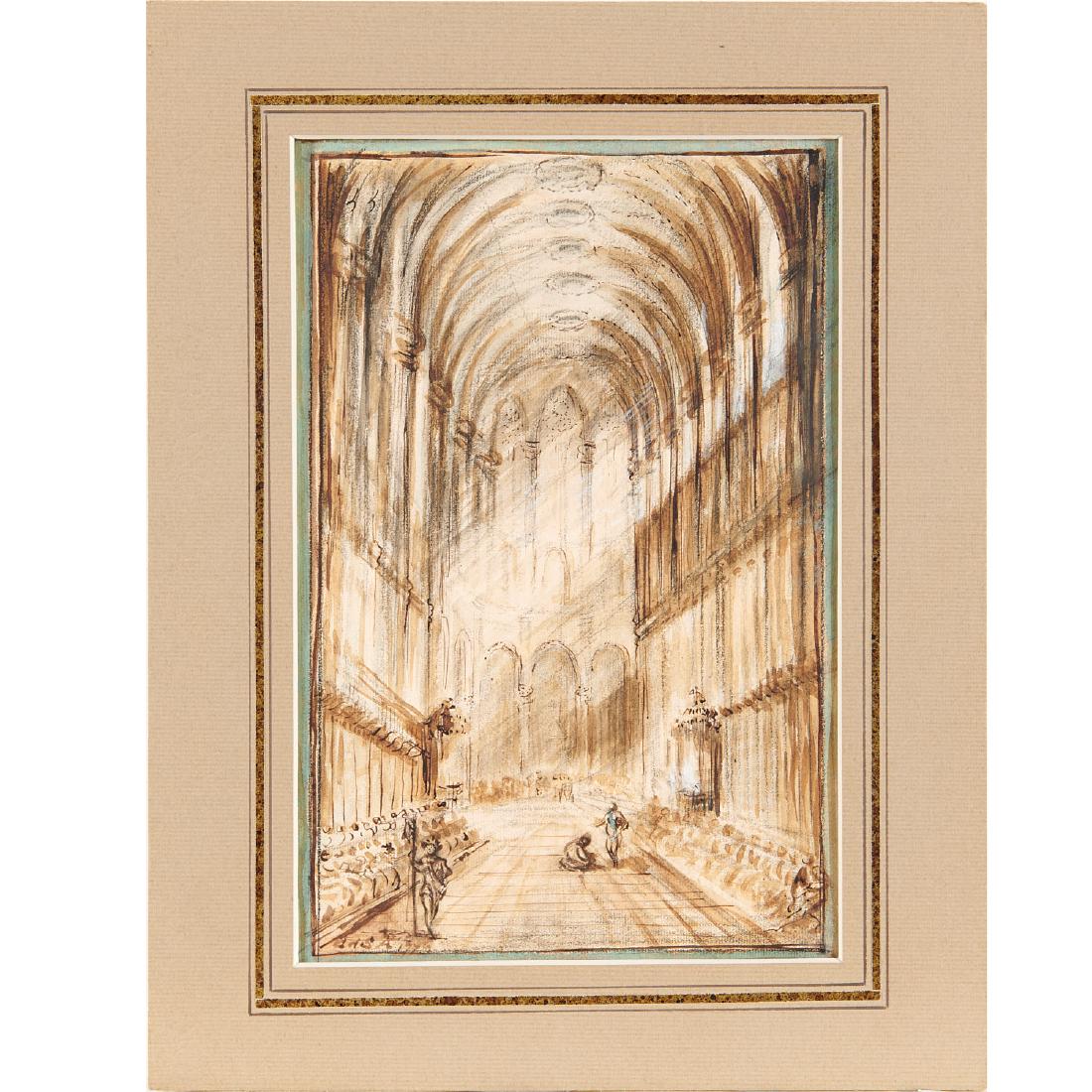 Fancesco Guardi (circle), Cathedral Interior, 1775 (1 of 8)