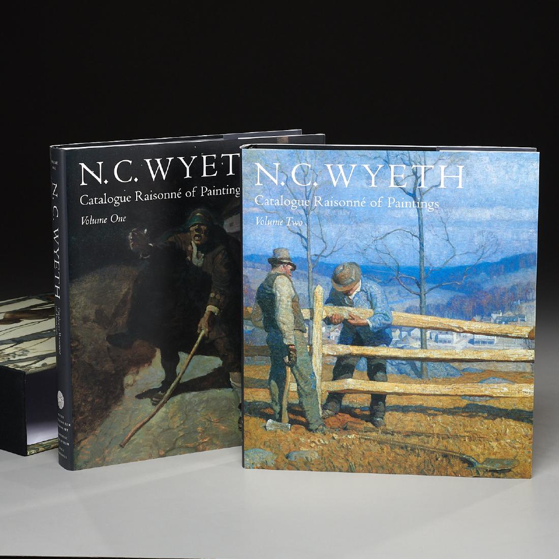 BOOKS: (2) Vols N.C. Wyeth Catalogue Raisonne (1 of 7)