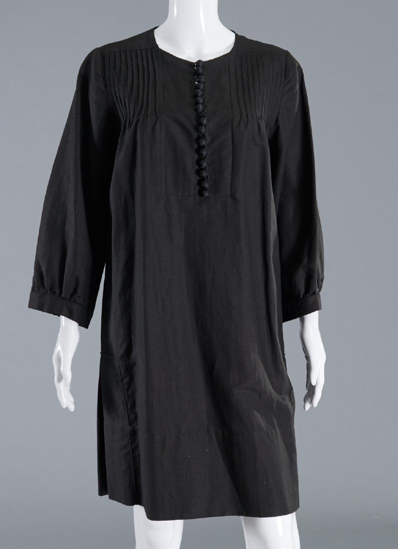 Chloe (French) black linen shift dress (1 of 8)