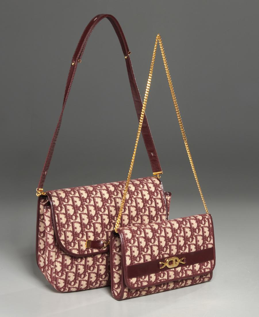 Group vintage Christian Dior Trotter handbags