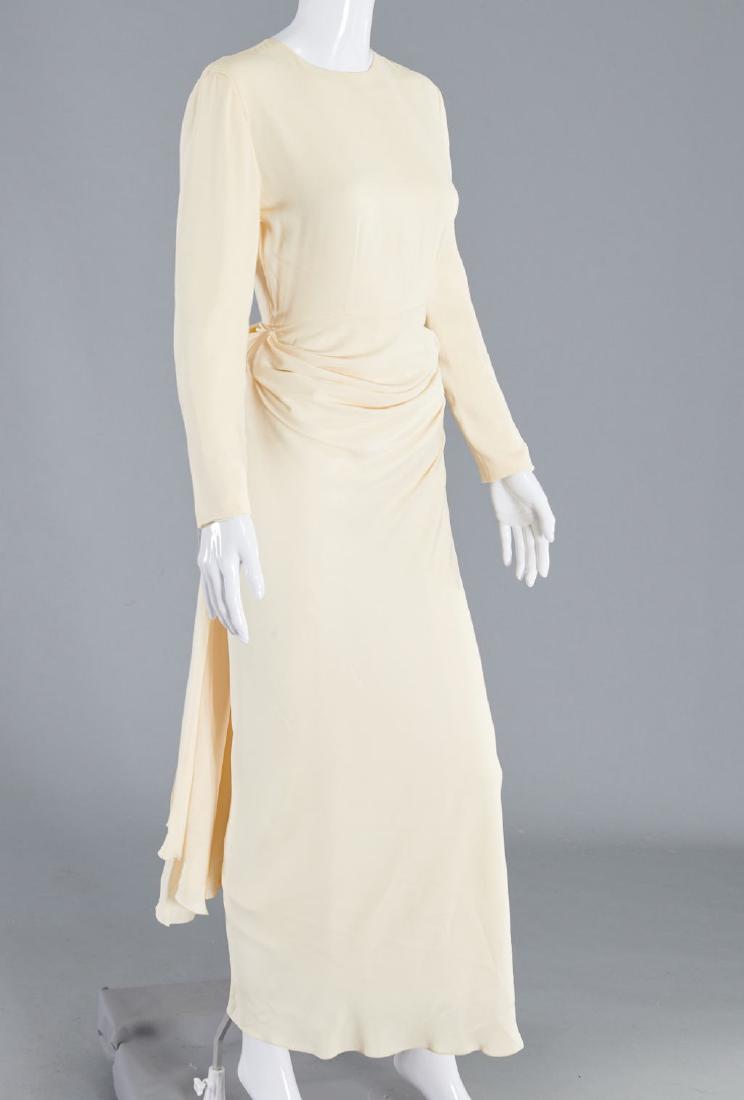 Giorgio Armani cream evening gown (1 of 8)