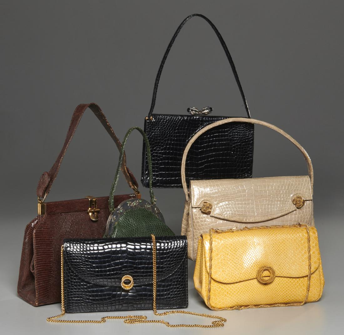 Group of ladies exotic skin handbags (1 of 10)