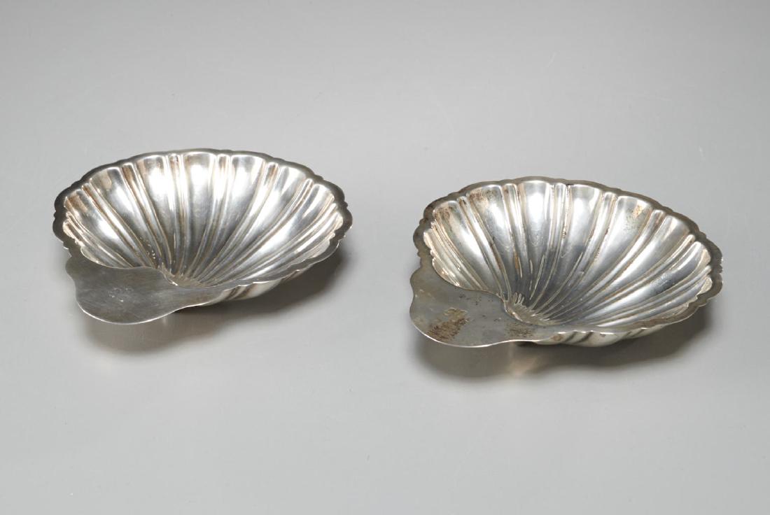 Pair Brand-Chatillon sterling shell vide poche (1 of 6)
