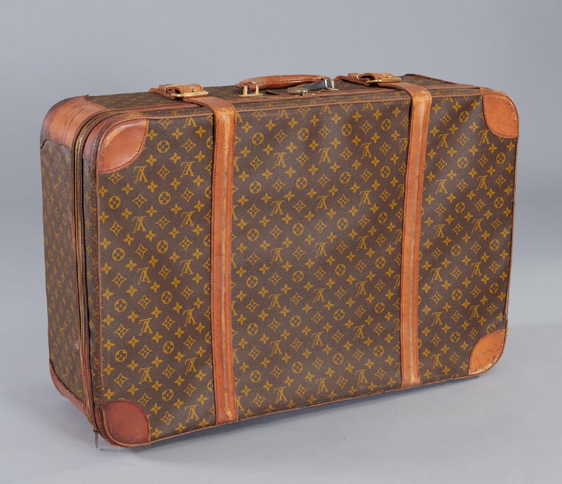 Louis Vuitton monogram soft-side suitcase (1 of 10)