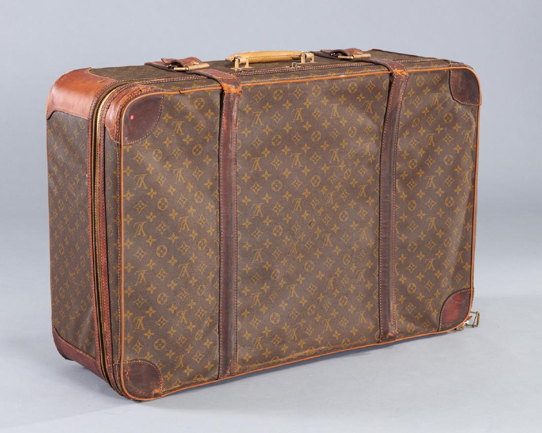 Louis Vuitton monogram soft-side suitcase (1 of 10)