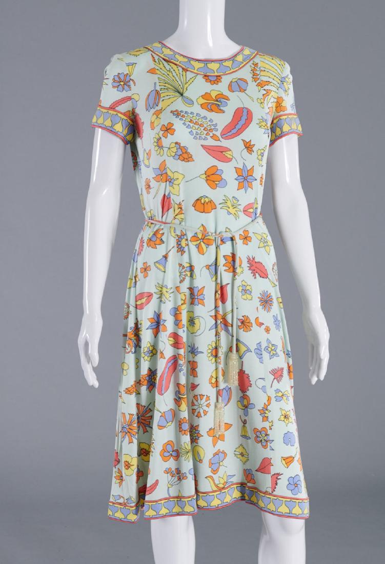 Bergdorf Goodman print silk dress (1 of 9)