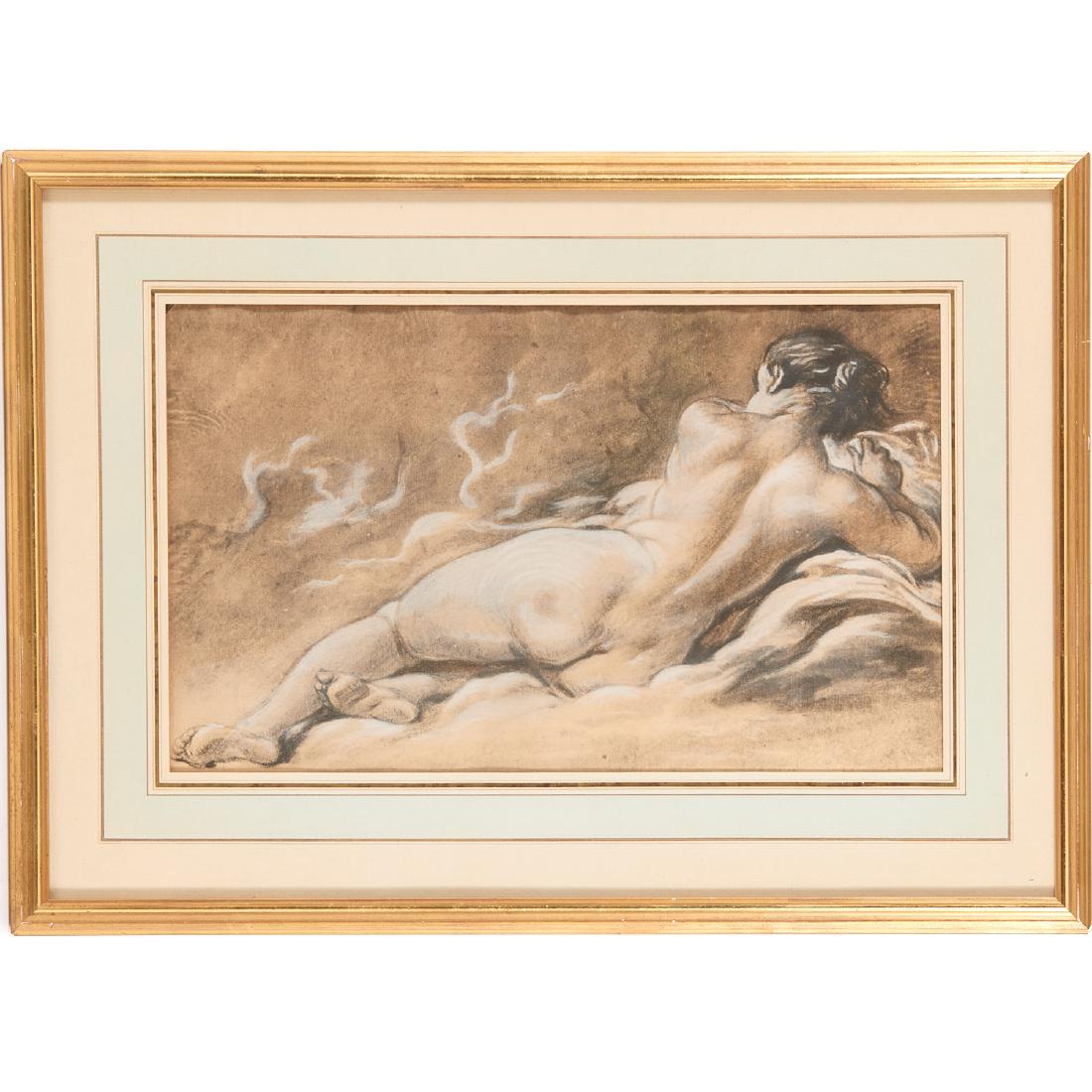 Circle of Fragonard, drawing (1 of 6)