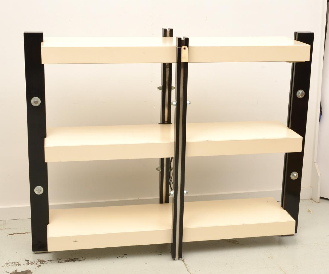 Modernist designer illuminated bookcase (1 of 8)