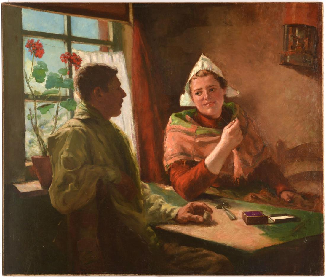 Willem Albracht, large painting (1 of 9)