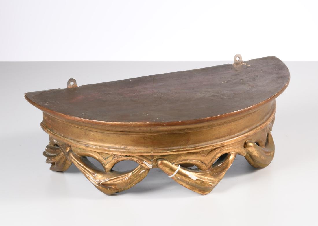 Italian giltwood bed crown (1 of 7)