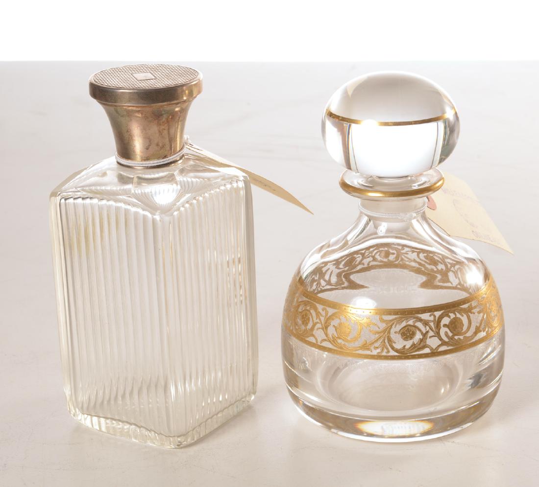 (2) vintage cologne bottles incl. St. Louis (1 of 8)