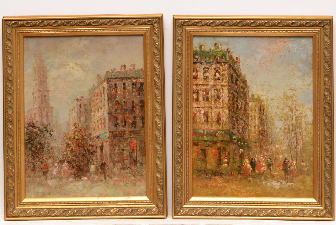 Morgan, (2) Impressionist paintings (1 of 9)