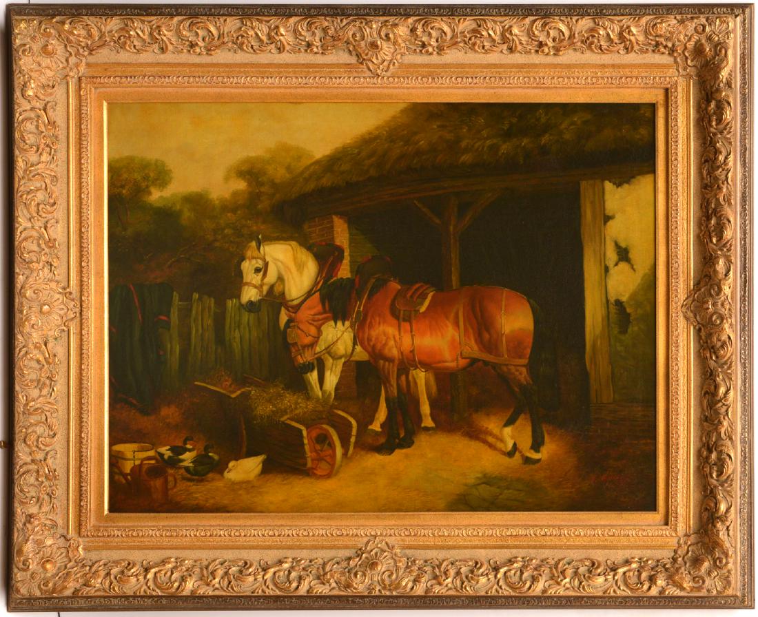 Laura Cassidy, large equine painting (1 of 9)