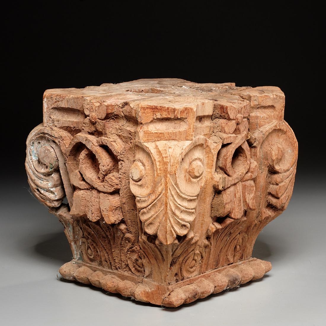 Carved wooden architectural element (1 of 7)