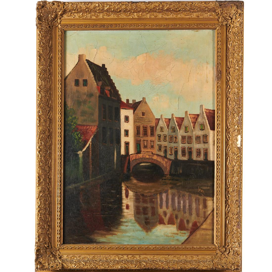 Manner of Hayley Lever, painting (1 of 9)