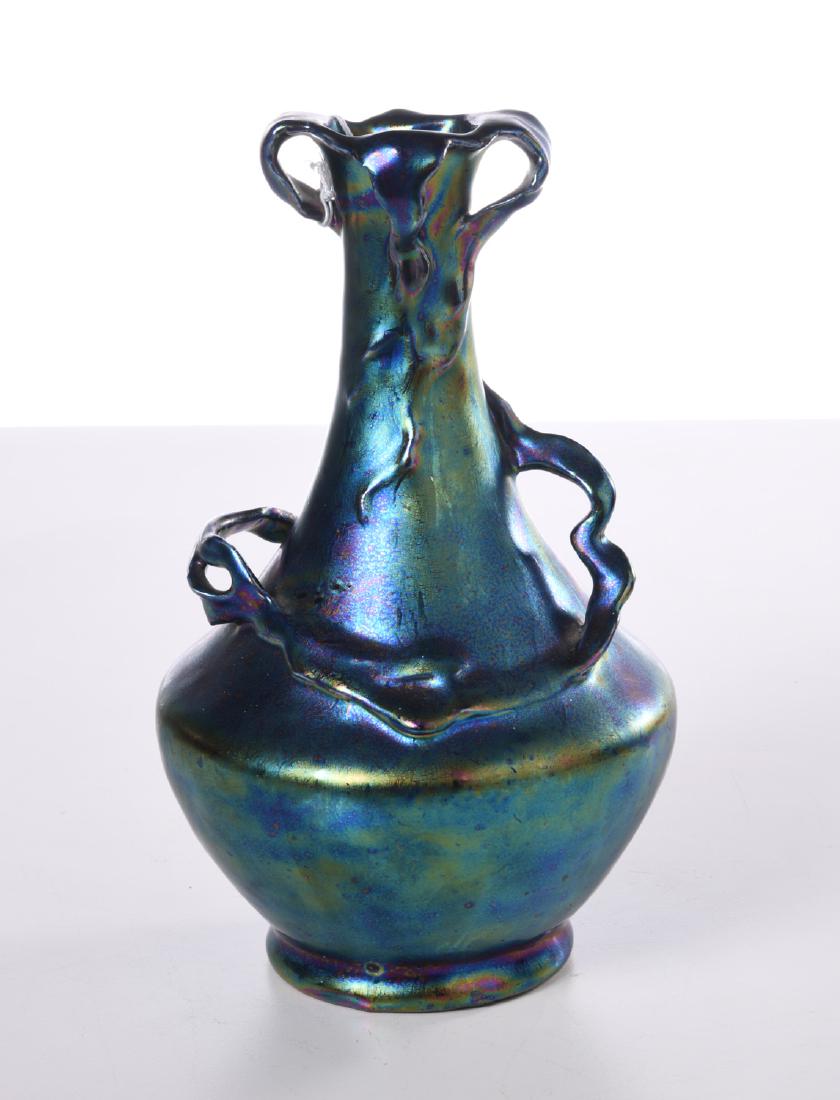Heliosine iridescent ceramic vase (1 of 8)