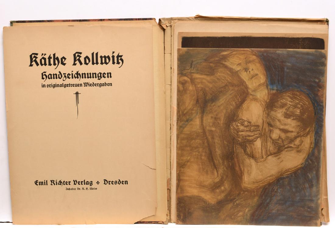 Kathe Kollwitz, (2) lithographs (1 of 10)