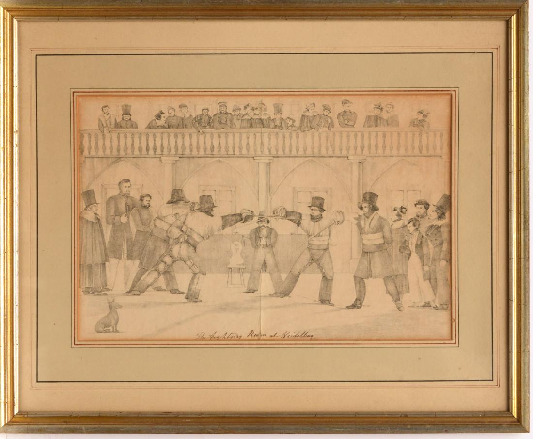 German School, fight club print (1 of 5)