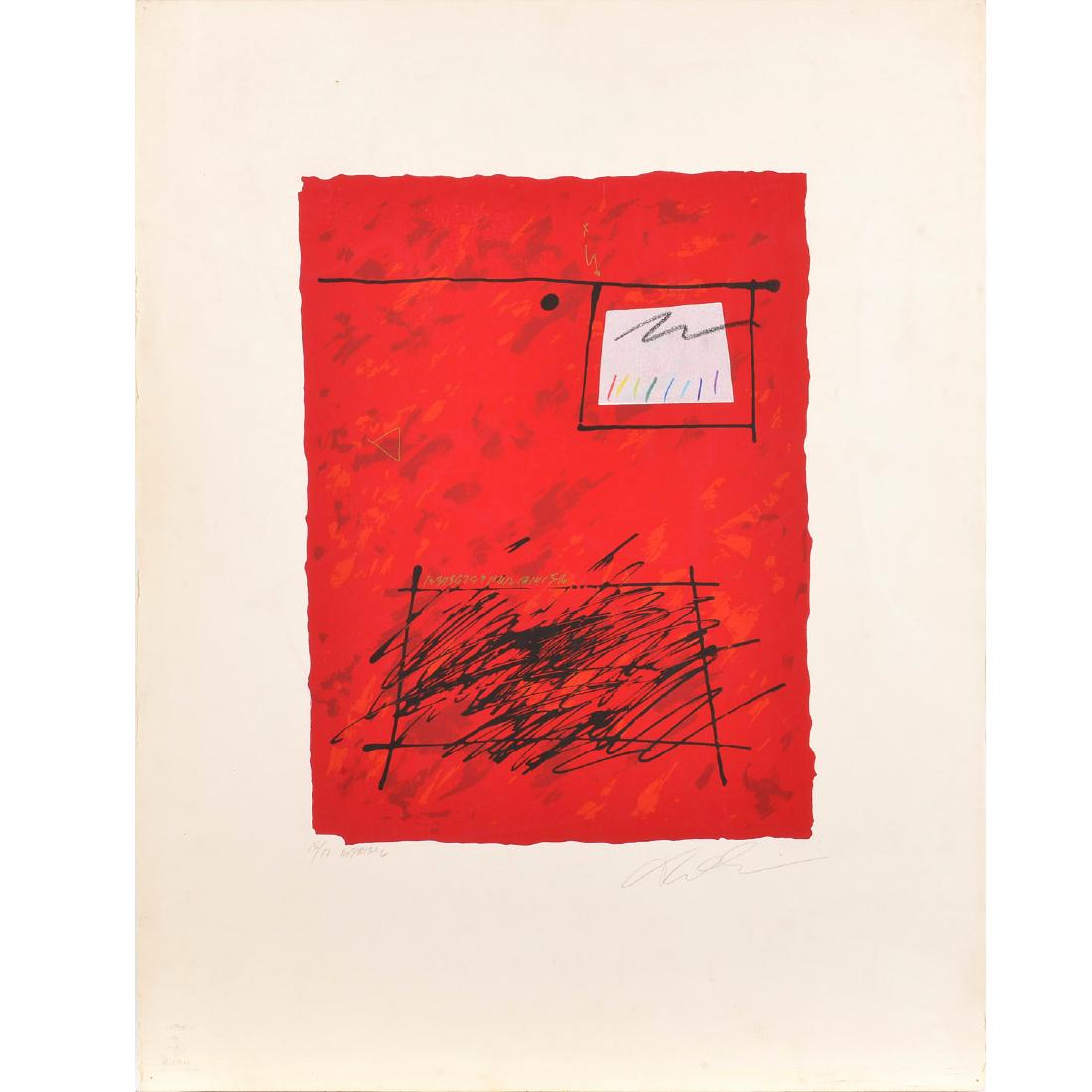 Manner of Motherwell, silkscreen (1 of 9)