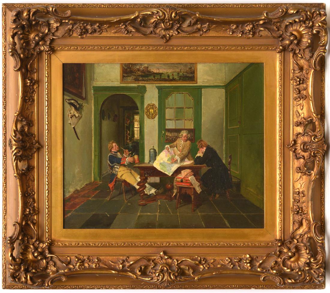 Adolf Werner (attrib.), painting (1 of 8)