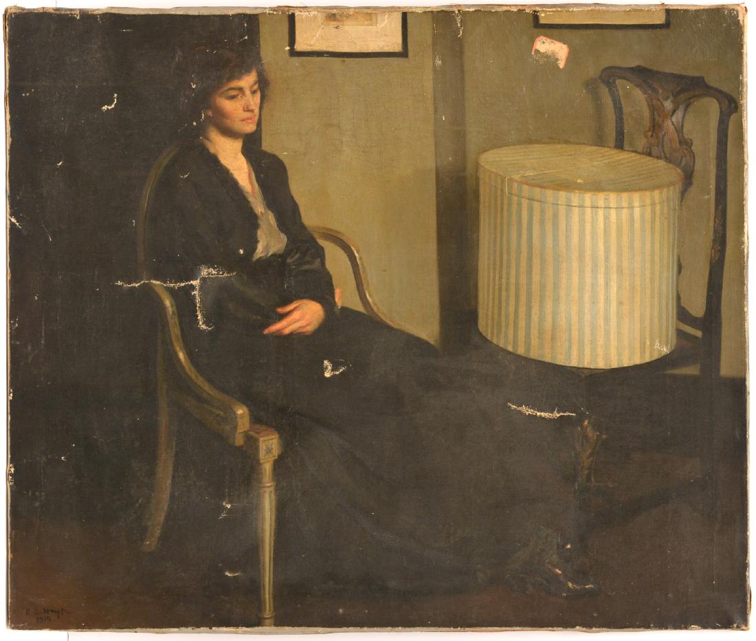 Attributed to Henry Martin Hoyt, painting (1 of 10)