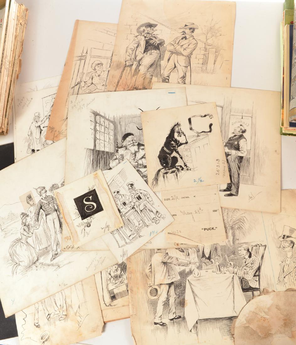 (16) Dalrymple Puck illustrations incl Santa 1887 (1 of 8)