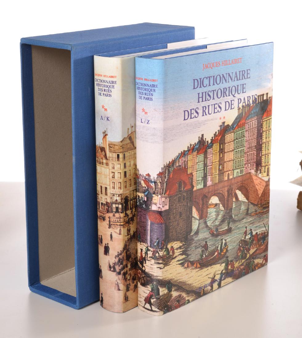 BOOKS: (2) Vols Historic Streets of Paris (1 of 6)
