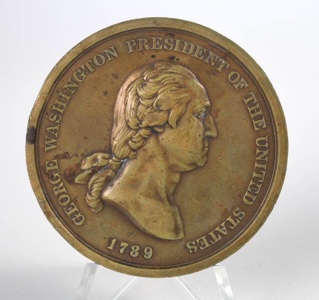 1789 Washington Indian Peace Medal, bronze (1 of 5)
