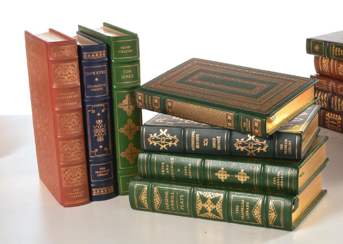BOOKS: (7) Vols Franklin Library incl. Shakespeare (1 of 6)