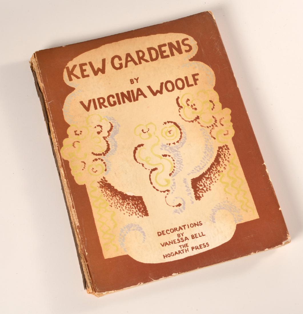 BOOKS Virginia Woolf 1927 ltd ed Kew Gardens